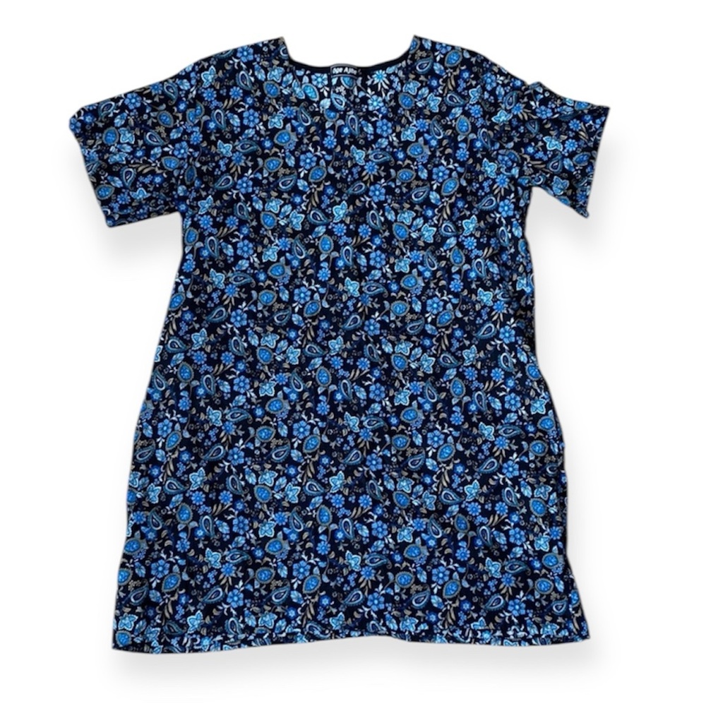 Oge Ajibe Floral Paisley Mini Dress With Pockets